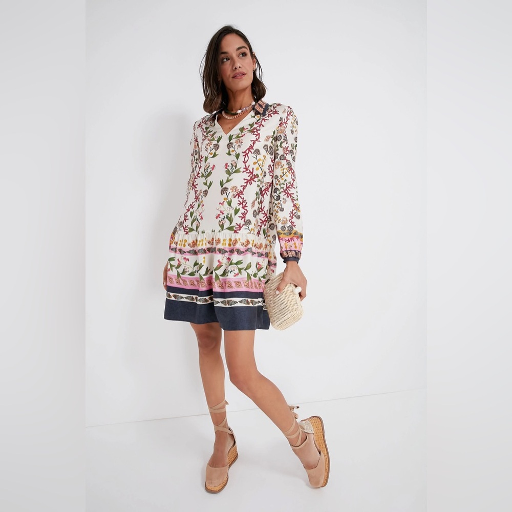 SALONI Sea Fauna Jas Mini Dress